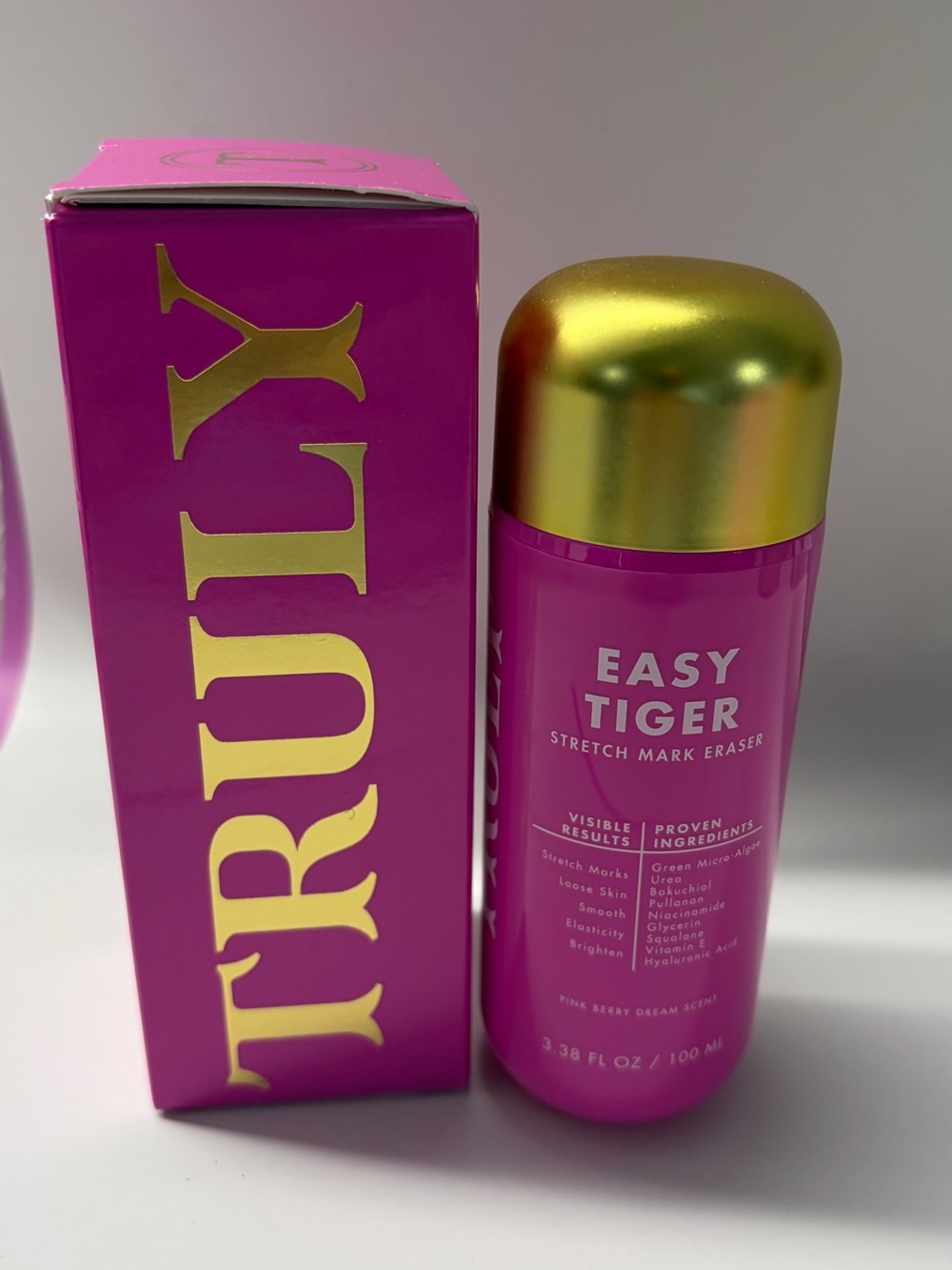 TRULY Easy Tiger Stretch Mark Eraser - Pink & Gold